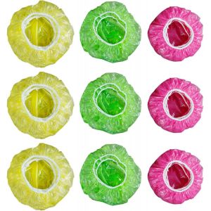 LETNERNY-Lot De 60 Films De Protection Alimentaire Avec Élastique - Pour Les Légumes - Protection Fraîche - Hôtel - Neuf
