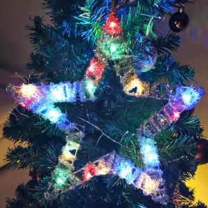 Jgd-&Eacute;toile De No&euml;l Lumineuse &Agrave; Led Pour Fen&ecirc;tre - Fonctionne Avec Piles - Pour L'int&eacute;rieur Et L'ext&eacute;rieur - D&eacute;coration De No&euml;l, Arbre, Fen&ecirc;tre, Balcon, F&ecirc;te - Neuf