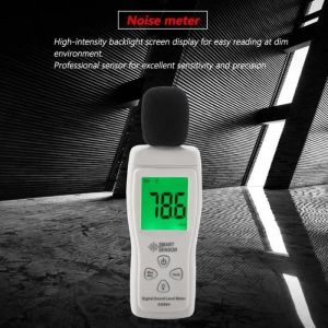 Sonomètre Numérique 30-130dB Professionnel Mesure Décibel- Sonomètre Décibelmètre- Écran LCD HB043 - Neuf