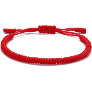 Eryi-Bracelet Porte-Bonheur Pour Adolescents, Hommes Et Femmes ¿ Bracelets D'amitié Tressés ¿ Fait À La Main Avec Amour ¿ Style Tibet ¿ Bracelet Réglable - Neuf