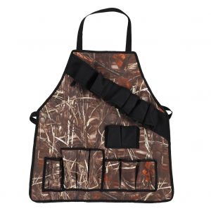 Tablier De Barbecue Camouflage, Outil De Pique-Nique En Plein Air, Porte-Bouteilles De Biere Et D'epices (Camouflage Reed) - Neuf
