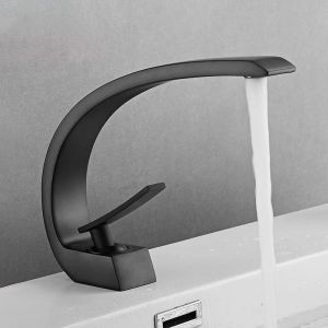 Conception de la Chute d'eau Robinet de Bassin de Chrome en Laiton Robinet mitigeur de salle de Bain¿Robinet - Neuf