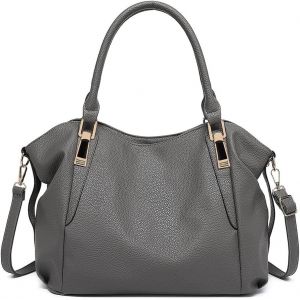 KALANKA-Sac &agrave; main hobo pour les cours femmes, Sac fourre-tout en Simili Cuir PU, l&eacute;ger avec Bandouli&egrave;re pour les cours, le travail et l'usage quotidien - Neuf