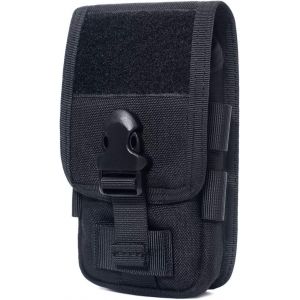 Petit sac Molle (noir), sac tactique multifonctionnel EDC, pochette pour téléphone portable, sac ceinture - Neuf