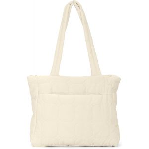 ERSHI-Puffer Bag pour Femme, Sac pour Femme avec Fermeture Éclair en Nylon Matelassé Sac de Transport Tote Bag Grande Capacité Sac[8 - Neuf
