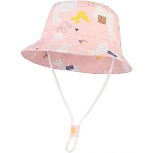 Chapeau Bob Coton Naissance Bébé Fille Garçon Solaire Anti-Uv Upf50+ Casquette Pliable Été Cartoon Animal Mignon Voyage Outdoor.[Z722] - Neuf