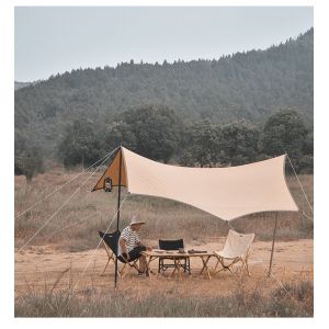 Boucle De Corde De Parapluie En Alliage D'aluminium 10 Pi&egrave;ces, Accessoires De Corde D'auvent De Tente, Boucle De Corde D'ouverture &Agrave; Trois Yeux - Neuf