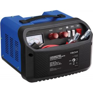 MEVRONISSHOP-Chargeur et d&eacute;marreur 12 V/24 V Ventux Gear CD-30S - Pour batteries au plomb, fonction de d&eacute;marrage 160 A/260 A, amp&egrave;rem&egrave;tre analogique, protections de s&eacute;curit&eacute;, utilisation voiture et a - Neuf