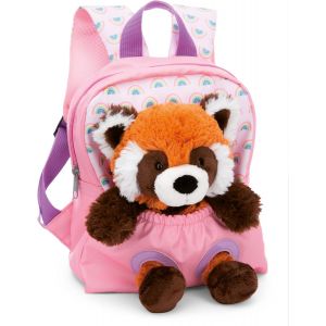 sac à dos 21x26 cm avec peluche lapin[T444] - Neuf