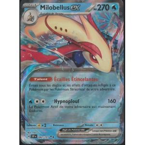 Carte Pok&eacute;mon - Milobellus Ex - 042/191 - Ultra-Rare - Ev8 Etincelles D&eacute;ferlantes - Neuf