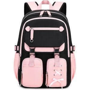 CHECARZHN--NO1-Sac À Dos Pour Filles Adolescentes, Cartable Fille École Primaire Et Collège Décontracté De 9 À 18 Ans, Renforcé Sac A Dos Enfant Étanche Pour Les Scolaire Voyages - Neuf