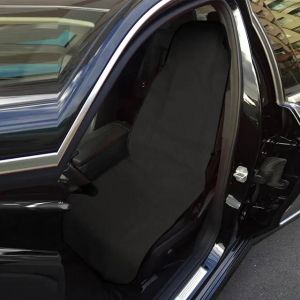 Serviette Universelle,Coussin De Siège De Voiture,Résistant À La Sueur,Lavable,Protection De Siège Pour Animaux De Compagnie,Housses De Voiture Quatre Saisons.Black. - Neuf