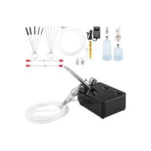 Kit A&eacute;rographe Double Action 0.3 mm Compresseur Inclus Pistolet de Pulv&eacute;risation Multifonction Peinture & Nail Art - Neuf