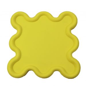 Hjlian Dessous De Verre En Caoutchouc Souple Pvc, Isolant Thermique, Pour La Maison, La Cuisine, Innovant, Jaune - Neuf