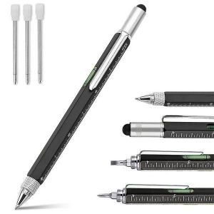 Stylo Multi-Outil Polyvalent : Gadget Tout-En-Un Pour Hommes - Cadeau Personnalisé Parfait Pour Papa, Mari Ou Petit Ami ! - Neuf