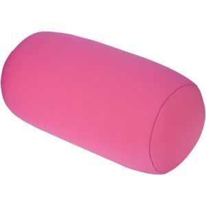 Micro Mini Oreiller,Coussin Cylindrique Microbille,Oreiller Enroulable,Mini Rouleau De Soutien Cervical,Dos Rouleau Coussin Sommeil Soutien Du Cou Confortable,Pour La Maison Ou Le Voyage(Rose) - Neuf