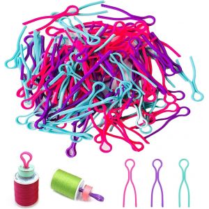 50pcs Canette Clips, La Canette De Pinces, De La Canette Titulaire, Canette Clips De Canette Copains Bobine De Fil Colliers Pour Un Assortiment De Machine À Coudre Accessoires - Neuf