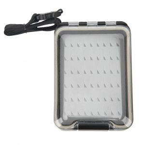 Boîte De Pêche À La Mouche Transparente Grande Capacité Portable Étanche À La Mouche Leurres Case Avec Lanière Pour La Pêche - Neuf