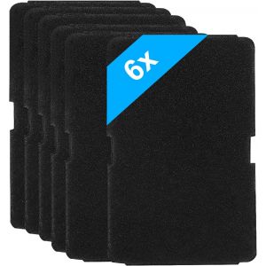 6 Filtres Rechange 2964840100 Pour SèChe-Linge Beko à Pompe à Chaleur,Filtre éPonge pour Beko Grundig Blomberg Elektrabregenz|245 X 155 X 10mm Filtre de Socle - Neuf