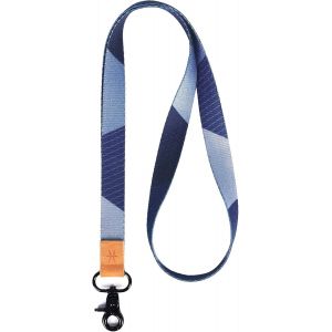 KAL-Lani&egrave;res Tendance, Porte-Cl&eacute;s, Lani&egrave;res De Cou Pour Cl&eacute;s, Portefeuilles Et Porte-Badges, Ray&eacute; Bleu, 52 - Neuf