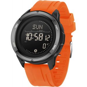 Montre De Sport Militaire Num&eacute;rique Pour Homme-&Eacute;tanche Jusqu'&agrave; 5 Atm-Montre De Fitness Avec Boussole,M&eacute;tronome,Calories,Chronom&egrave;tre,Compteur De Pas,Montre De Course &Agrave; Pied.[J146] - Neuf
