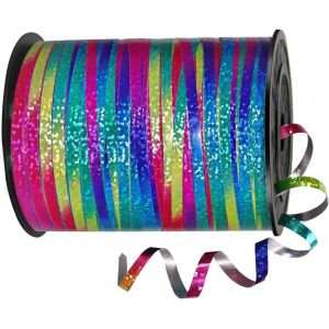 Ruban Color&eacute; Ballon,Ficelle pour Ballon,500 Yard Cadeau Rubans Laser Curling,Fil Ballons Anniversaire pour D&eacute;coratif Cadeau Accessoire de D&eacute;coration & Bricolage Et Ballon Mariage Anniversaire - Neuf