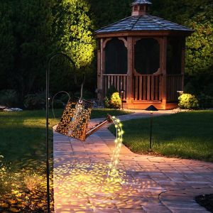L'arrosoir Solaire Allume Les D&eacute;corations De Jardin, Lampe Solaire &Agrave; Led Pour Jardin, La Lumi&egrave;re &Eacute;tanche Du Ciel &Eacute;toil&eacute; Avec Le Support, D&eacute;coration De Jardin, Pour Jardin Patio Passerelle - Neuf