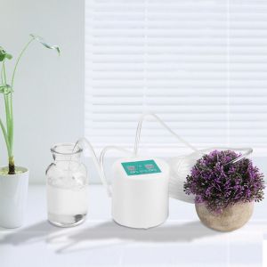 HJLIAN Systeme d'arrosage goutte-a-goutte automatique pour jardin, kit d'arrosage automatique pour balcon et bureau - Neuf