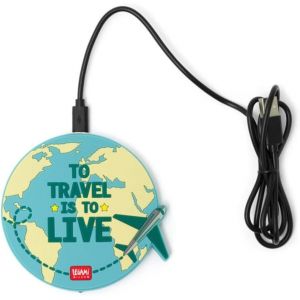 Thef-Legami Super Fast 40033229 Chargeur Sans Fil Pour Smartphone, Multicolore (Travel) - Neuf