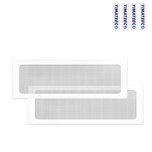 PC Filtre Poussi&egrave;re 360mm Magn&eacute;tique Filtre Ventilateur en Maille Grille de Protection pour Bo&icirc;tier d'Ordinateur Dissipateur Refroidisseur (PVC PRO,120 * 360mm,2 Pi&egrave;ces,Blanc) - Neuf