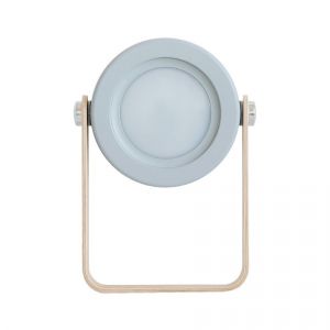 Lampe De Chevet Tactile À Intensité Variable, Veilleuse Portable Et Sûre (Gris) - Neuf