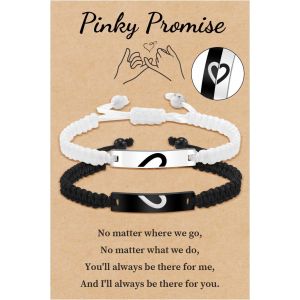 Cadeau Pour Couple Bracelet Couple Amoureux Couple Bracelet Pour Homme Femme Cadeau De Saint-Valentin Pour Lui Et Elle Cadeau Anniversaire Pour Petite Amie Petit Ami Mari Epouse Amis Famille - Neuf