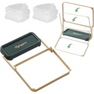 (Vert) Passoire Evier Porte Évier Panier de Crépine Passoire Evier Cuisine avec 50 Pièces Filet Étagère Rangement pour Égouttoir Cuisine pour Fruits Légumes Déchets Restes Gadget Cuisine - Neuf