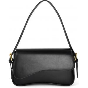 RFCBC-Sacs Bandoulière Femme Noir Sac bandoulière Femme Besace Sacoche Messenger Cuir PU Sac a Main Femme Bandoulieres Pochette Telephone Portable Mode Elegant Pour Voyage Quotidien Travail École - Neuf