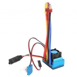 Contrôleur de vitesse électrique ESC sans balais 120A, pour pièces de bateau et voiture télécommandées 1/10 1/12 - Neuf