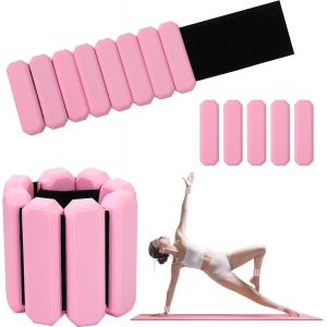 Mevronisshop-Poids De Poignet R&eacute;glables Poids De Cheville Pour Poids Poignet En Ankle Weights Pour Exercice Yoga Danse Barre Pilates Cardio A&eacute;robic Marche - Neuf