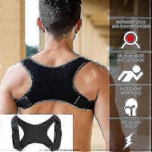 Nouveau Correcteur De Posture De La Colonne Vertébrale Protection Dos Épaule Posture Bande De Correction De La Bosse Soulagement Des Maux De Dos Attelle Correcteur - Neuf