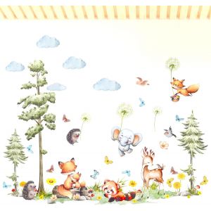 Stickers Muraux Enfants&iquest;Stickers Muraux Enfant&iquest;Stickers Animaux&iquest;Sticker Mural Enfant&iquest;Decoration Chambre Bebe&iquest;Deco Chambre Bebe&iquest;Stickers Chambre Bebe&iquest;Stickers Muraux Chambre B&eacute;b&eacute; - Neuf