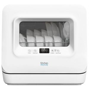 Mini lave vaisselle WASHCLEAN blanc acier 3 couverts - Neuf