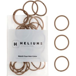 Petits &Eacute;lastiques Cheveux - Noir - 2,5 Cm, 2 Mm Pour Cheveux Fins Et Enfants -Convient Pour Queue De Cheval Avec Des Coloris Neutres - Lot De 48 - Neuf