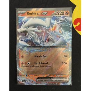 Carte Pokemon - Reshiram Ex - 030/159 - Ev09 Aventures Ensemble - Neuf
