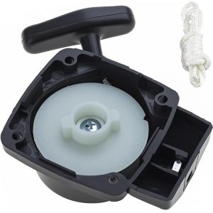 MEVRONISSHOP-Lanceur Manuel Universel pour d&eacute;broussailleuse Taille-haie Tondeuse &agrave; Gazon Accessoires F34 TU26 1E34F 22 CC, 26 CC, 36 CC pour Mitsubishi CG260 BC260 pour Husqvarna 226RJ - Neuf