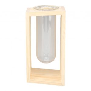 HJLIAN Terrarium pour plantes en tube a essai en verre, terrarium de bureau innovant et polyvalent fabrique a la main pour plantes hydroponiques. - Neuf