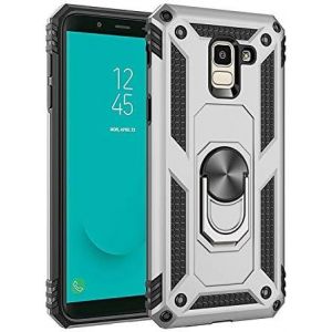 Kal-Coque Samsung Galaxy J5 2017/J530, Silicone Souple Et Pc Dur Coque Avec Support Béquille Métal Multi-Angles Etui, Protection Double Couche Multi-Fonctionnel Housse Pour Samsung J5 2017/J530 - Neuf