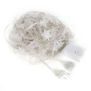 Guirlande Lumineuse A 100 Led En Forme D'etoile A Cinq Branches, 10 M, Decoration De Fete, 220 V (Prise Ue 220 V) - Neuf