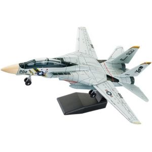 lbgwp60-F14 Fighter Jet Building Blocks Model, Model Collector, Boys Collectible Toys, Fighter Jet Building Blocks, Desktop Decorations, Boxed Toys - Neuf