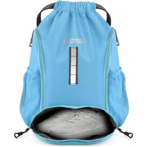 Acdsgd-Sac De Gym, Sac De Sport, Sac De Football, Sac &Agrave; Dos, Sac De Sport Avec Compartiment &Agrave; Chaussures, Cordon De Serrage, Sac De Gym, Sac De Sport &Eacute;tanche Pour Homme, Femme, Enfant, Adolescent - Neuf