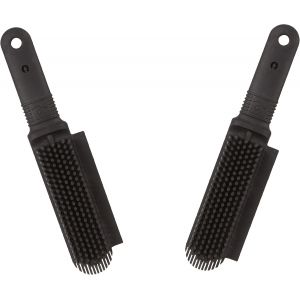 Jgd-Plus Lot De 2 Brosses En Caoutchouc Avec Raclette, Pour Enlever Facilement La Fourrure Et Les Peluches Des V&ecirc;tements, Tapis Et Meubles, Toilettez Doucement Les Chiens Et Les Chats Humides Ou - Neuf
