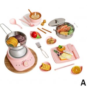 Veritable cuisine pour enfants, ensemble de cuisine, jouets de cuisine, mini cuisine - Neuf