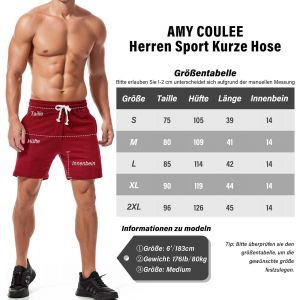 Short De Sport Court En Coton Pour Homme - 13,7 Cm - Pour Le Sport, Le Fitness, L'&eacute;t&eacute; - Avec Poches - Neuf